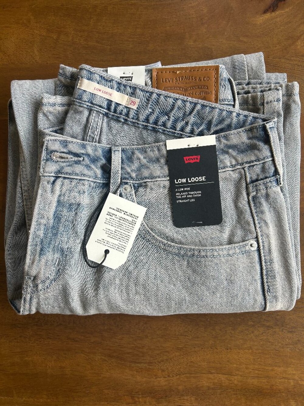 Levi's Jeans - Low Loose in Boss Business color, Size 29